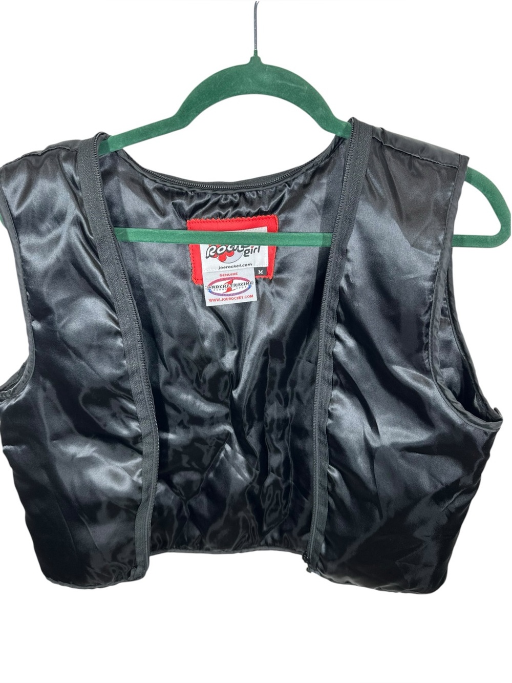 Rocket girl women’s zip in liner for racing jacket size medium
